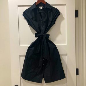 Banana Republic Button Down Poplin Dress with Sash
